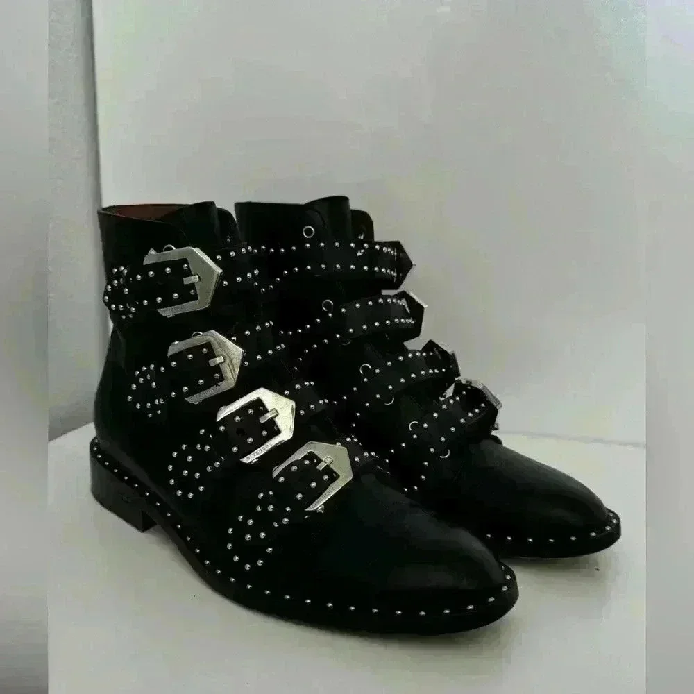Givenchy leather boots size 7